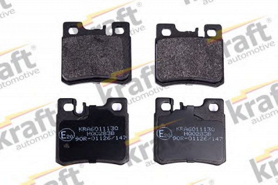 KRAFT AUTOMOTIVE 6011130 -  Комплект тормозных колодок, дисковый тормоз